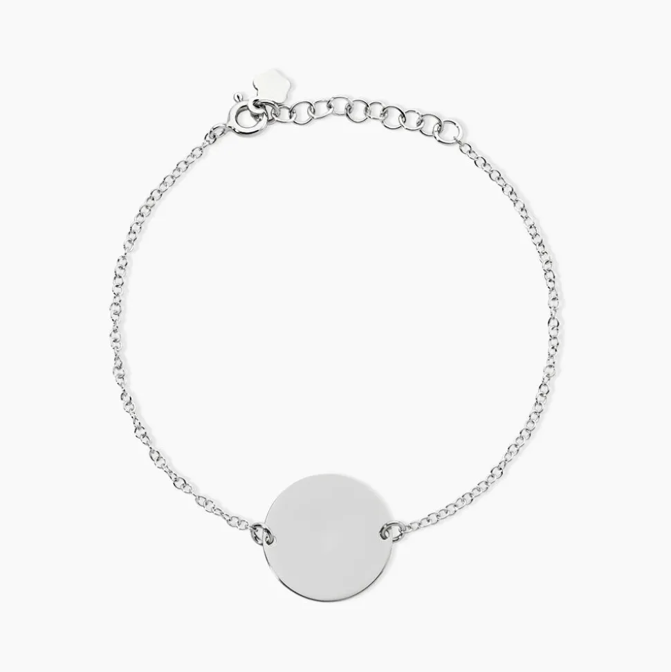 Bracelet Salematou Argent Blanc