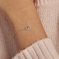 Bracelet Shareen Or Blanc Diamant|Marc Orian Discount
