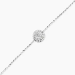 Bracelet Sharma Argent Blanc Oxyde De Zirconium|Marc Orian Hot