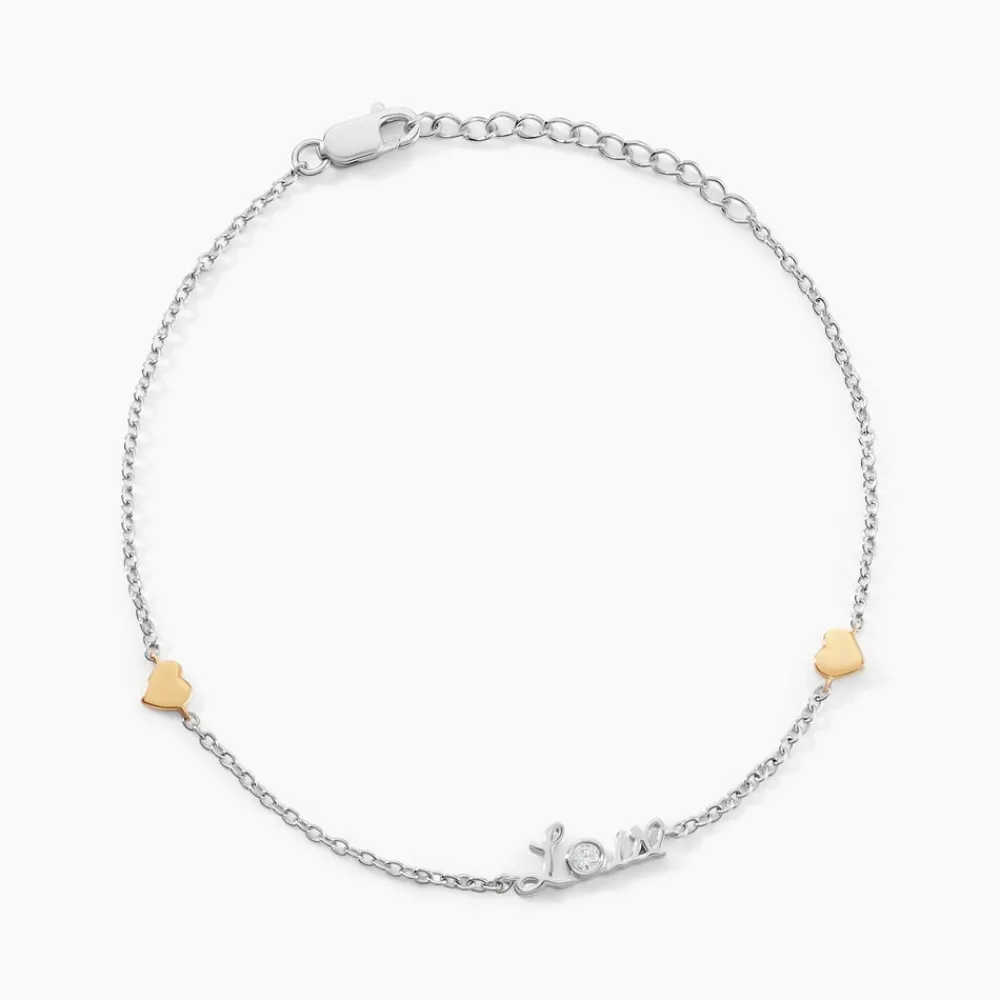 Bracelet Soana Or Jaune Argent Blanc Oxyde De Zirconium|Marc Orian New
