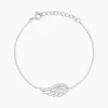 Bracelet Soliana Argent Blanc Oxyde De Zirconium