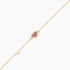 Bracelet Soraya Coeur Or Jaune