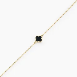 Bracelet Stellya Or Jaune Onyx