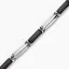 Bracelet Street Acier Blanc