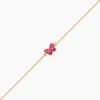Bracelet Sulivia Papillon Or Jaune