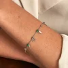 Bracelet Suzanna Argent Blanc