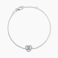 Bracelet Suzon Argent Blanc Oxyde De Zirconium|Marc Orian Sale