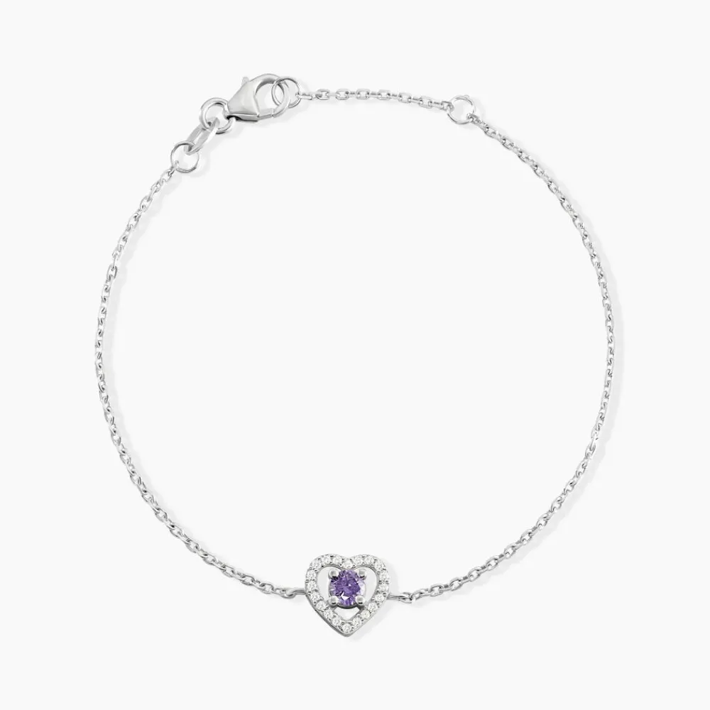 Bracelet Suzon Argent Blanc Oxyde De Zirconium|Marc Orian Best