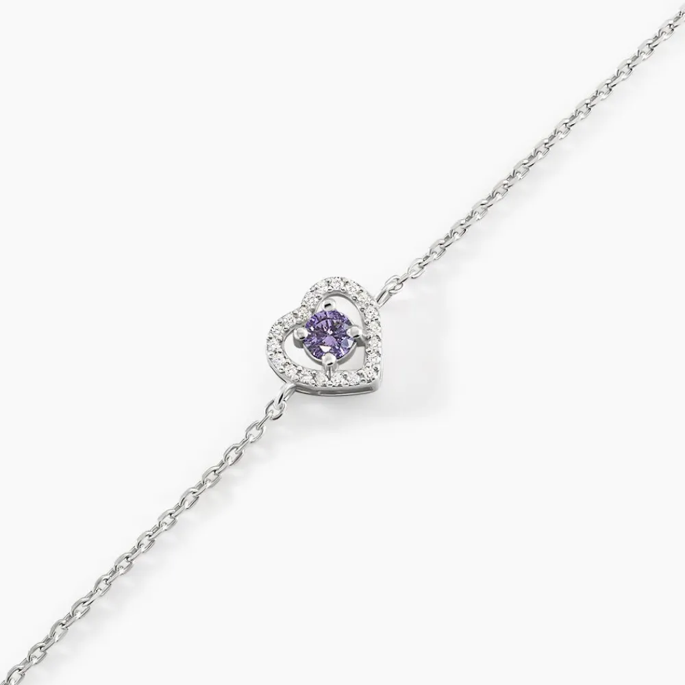Bracelet Suzon Argent Blanc Oxyde De Zirconium|Marc Orian Best
