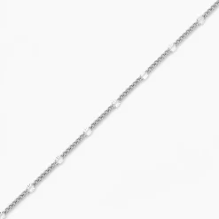 Bracelet Tessie Argent Blanc