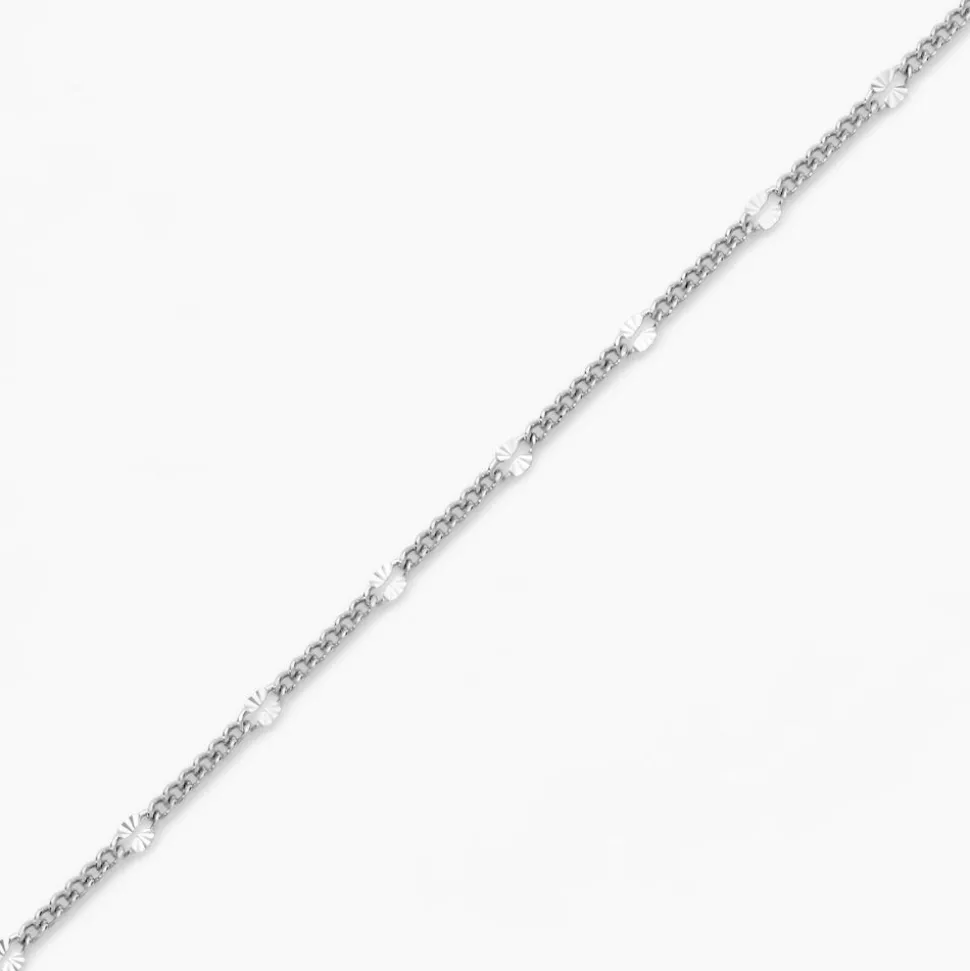 Bracelet Tessie Argent Blanc