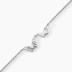 Bracelet Thecla Argent Blanc Oxyde De Zirconium