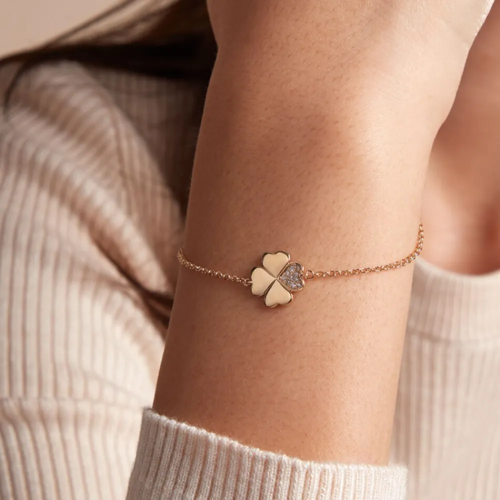 Bracelet Timotha Plaqué Or Jaune Oxyde De Zirconium|Marc Orian Discount