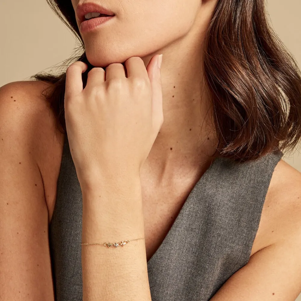 Bracelet Tricolore Or Jaune|Marc Orian Online