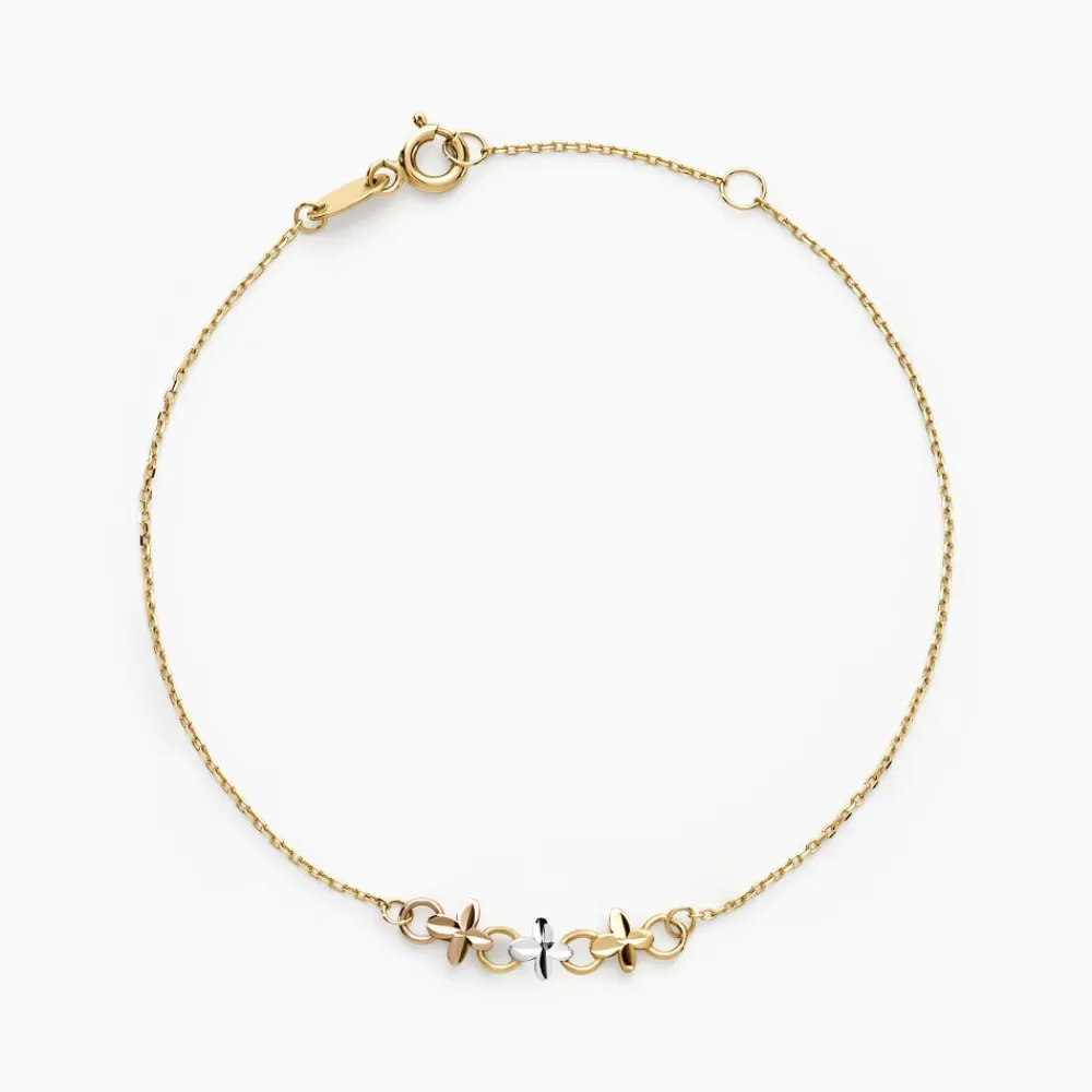 Bracelet Tricolore Or Jaune|Marc Orian Online