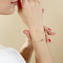 Bracelet Trilia Argent Rose