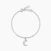 Bracelet Twiggy Argent Blanc