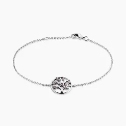 Bracelet Venka Argent Blanc Oxyde De Zirconium