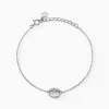 Bracelet Viana Argent Blanc