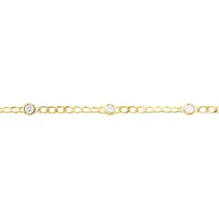 Bracelet Vienne Or Jaune Oxyde De Zirconium|Marc Orian