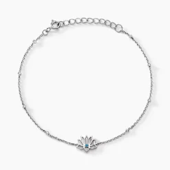 Bracelet Wisteria Argent Blanc Oxyde De Zirconium