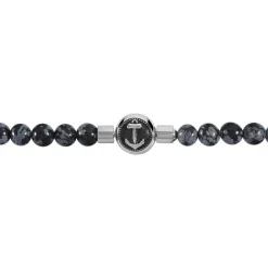 Bracelet Yannice Acier Blanc Pierre De Synthese|Marc Orian