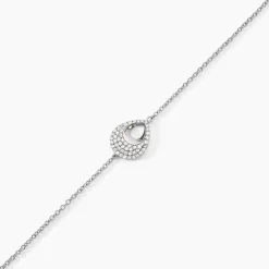 Bracelet Zalia Argent Blanc Oxyde De Zirconium|Marc Orian Outlet