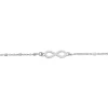 Bracelet Zelee Argent Blanc