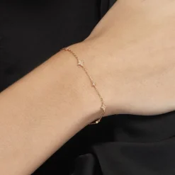 Bracelet Ziha Plaqué Or Jaune Oxyde De Zirconium|Marc Orian Clearance