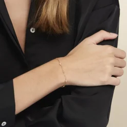 Bracelet Ziha Plaqué Or Jaune Oxyde De Zirconium|Marc Orian Clearance