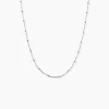 Chaine Kathi Argent Blanc