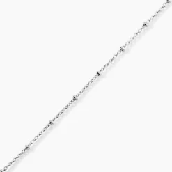 Chaine Kathi Argent Blanc
