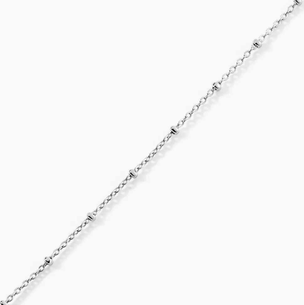 Chaine Kathi Argent Blanc