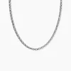 Chaine Nahila Argent Blanc