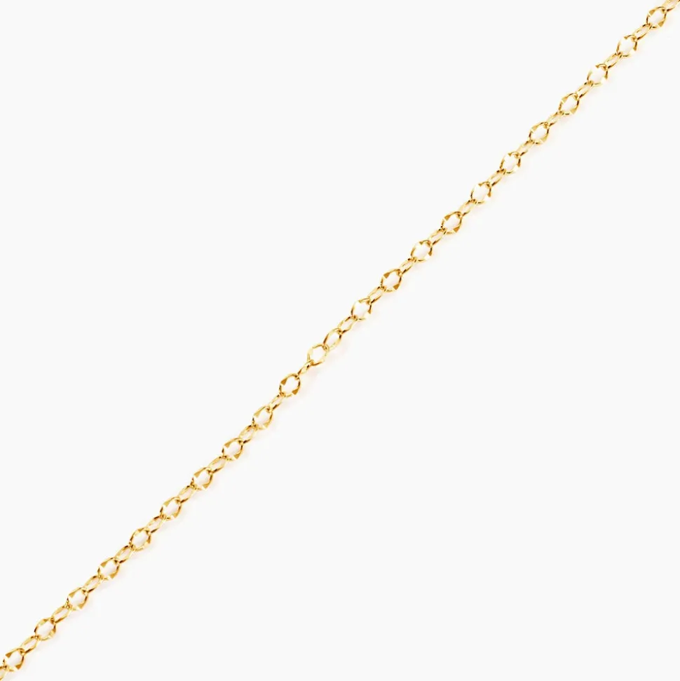Chaine Or Jaune Pilea