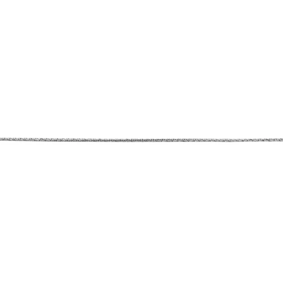 Chaine Tamsina Argent Blanc