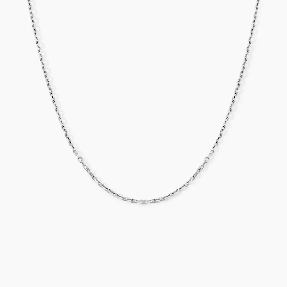 Chaîne Alyze Argent Blanc|Marc Orian Discount
