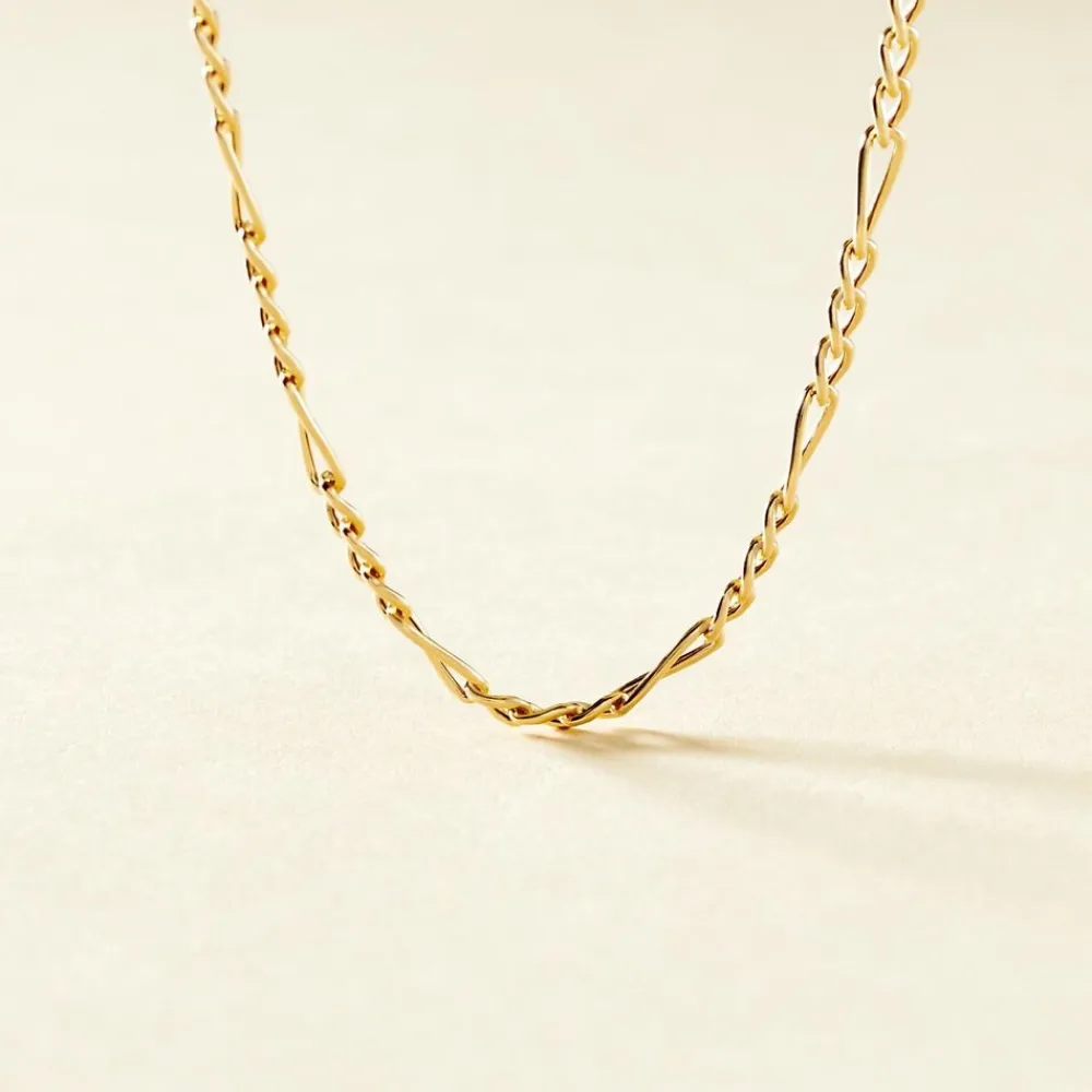 Chaîne Cameo Maille Alternee 1/3|Marc Orian Discount