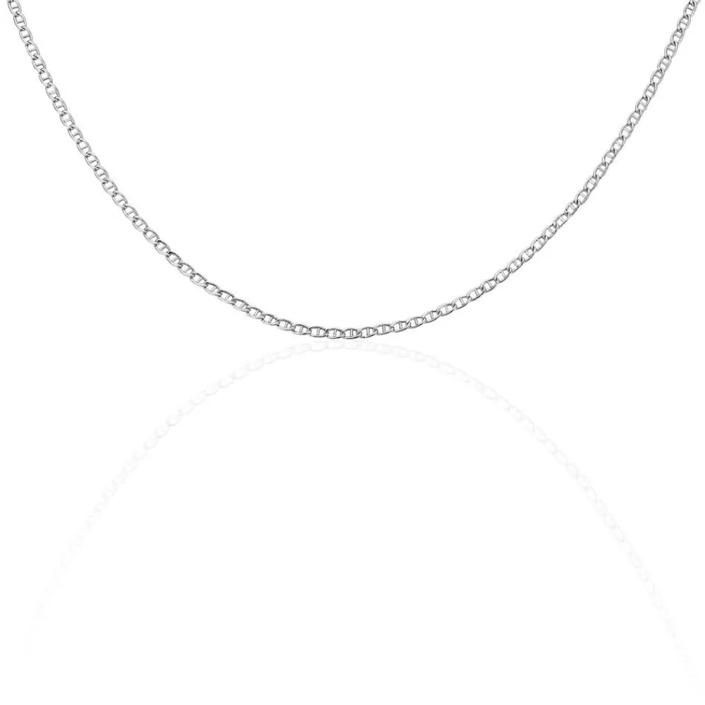 Chaîne Capucin Maille Marine Plate|Marc Orian Online