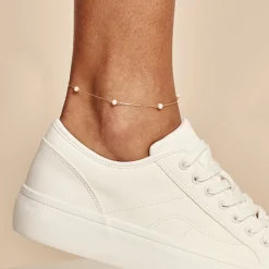 Chaîne De Cheville Akif Or Jaune Perle De Culture|Marc Orian Outlet