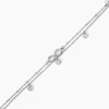 Chaîne De Cheville Argent Blanc Roschen Oxydes De Zirconium|Marc Orian Hot