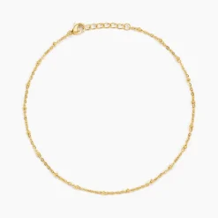 Chaîne De Cheville Athena Acier Jaune|Marc Orian Online