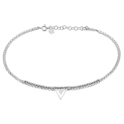 Chaîne De Cheville Azza Argent Blanc|Marc Orian Online