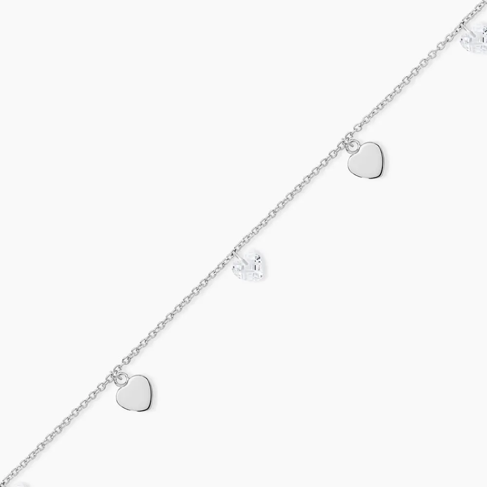 Chaîne De Cheville Delarie Argent Blanc Oxyde De Zirconium|Marc Orian Outlet