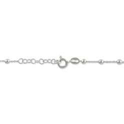 Chaîne De Cheville Minia Argent Blanc|Marc Orian Discount