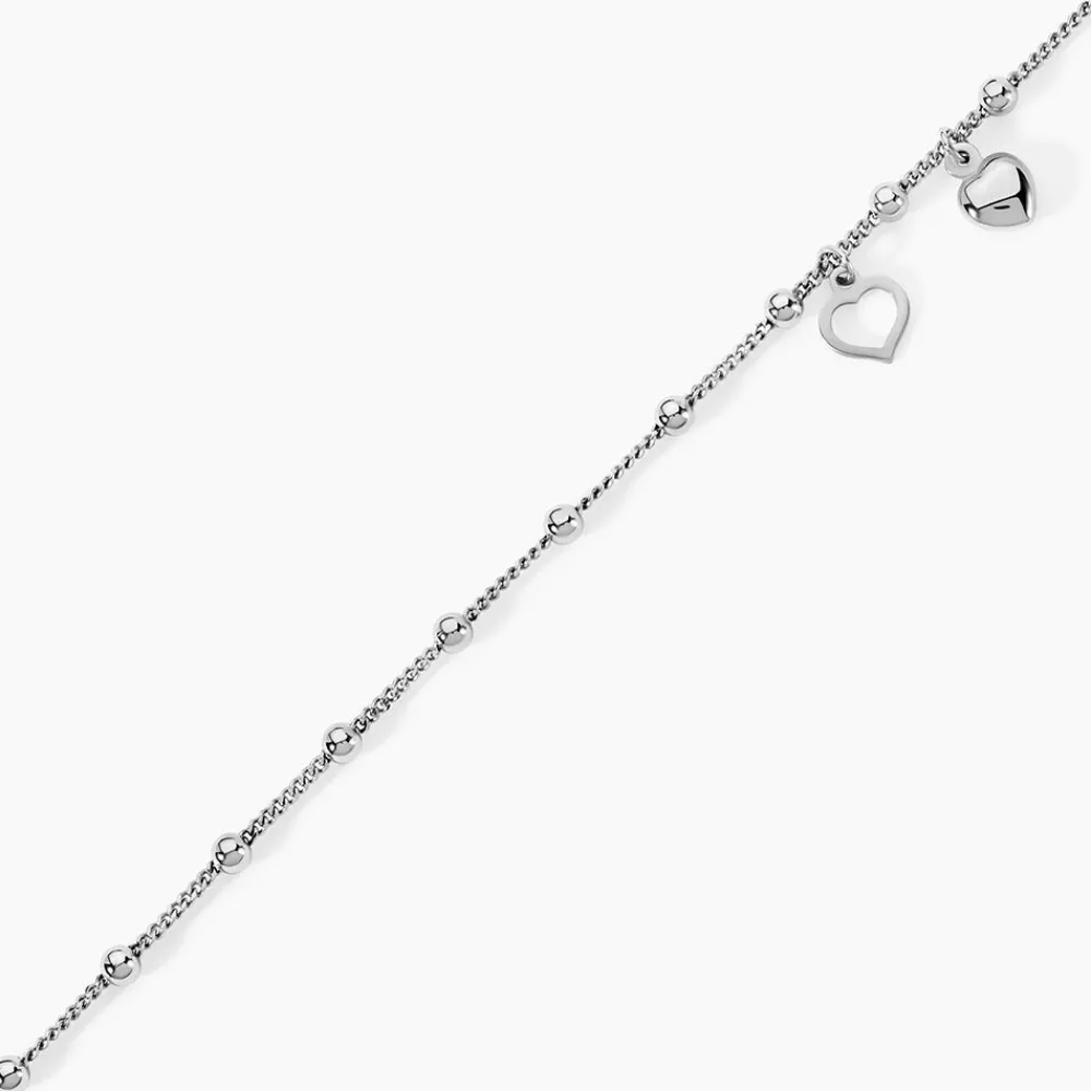 Chaîne De Cheville Minia Argent Blanc|Marc Orian Discount