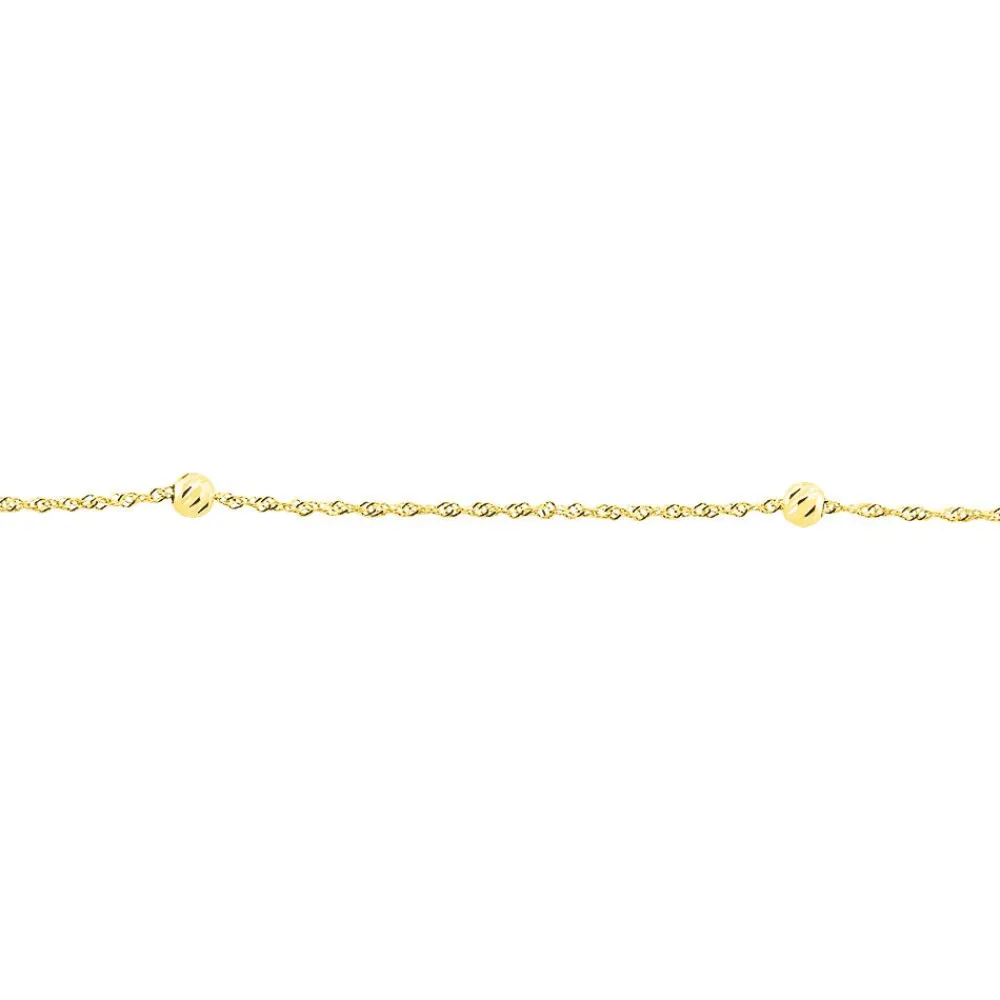 Chaîne De Cheville Zahia Or Jaune|Marc Orian Best