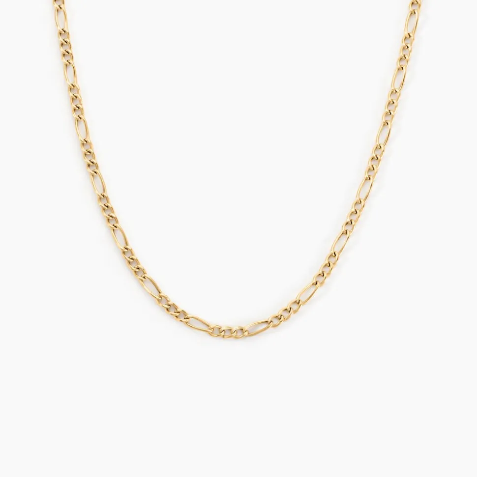 Chaîne Dougou Maille Alternée 1/3 Or Jaune