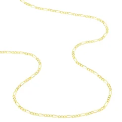 Chaîne Dougou Maille Alternée 1/3 Or Jaune
