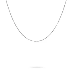 Chaîne Igoa Maille Forçat Diamantee Or Blanc|Marc Orian